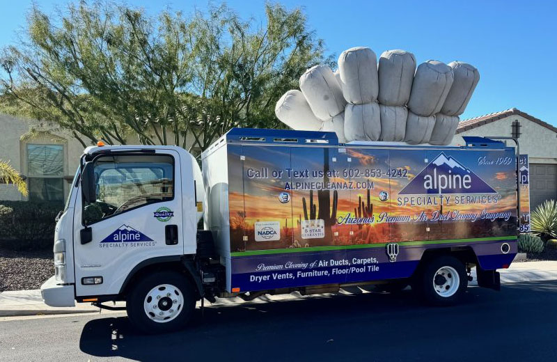 Arizona Air Duct Cleaning Truck